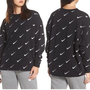 Nike NSW Rally Metallic Logo Sweatshirt